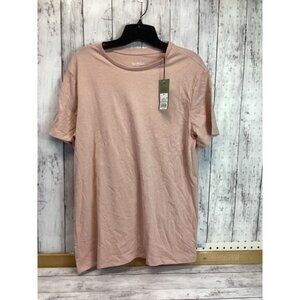 Good Fellow Women's Short Sleeve Lyndale Tee Nostalgia Rose New with Tag Size M